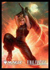 Ultra Pro - Sleeves 100ct - MTG Final Fantasy Commander A (Cloud)(Tariff Product)